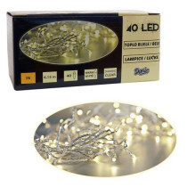 40 LED Lampice Belo Svetlo