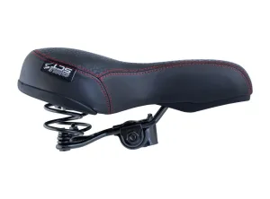 Sedlo city trekking step crno sivi konac 260x165mm
