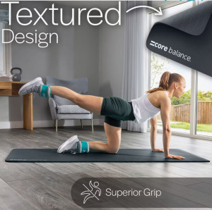 Yoga Pilates podloga -Core Balance, siva, 10mm
