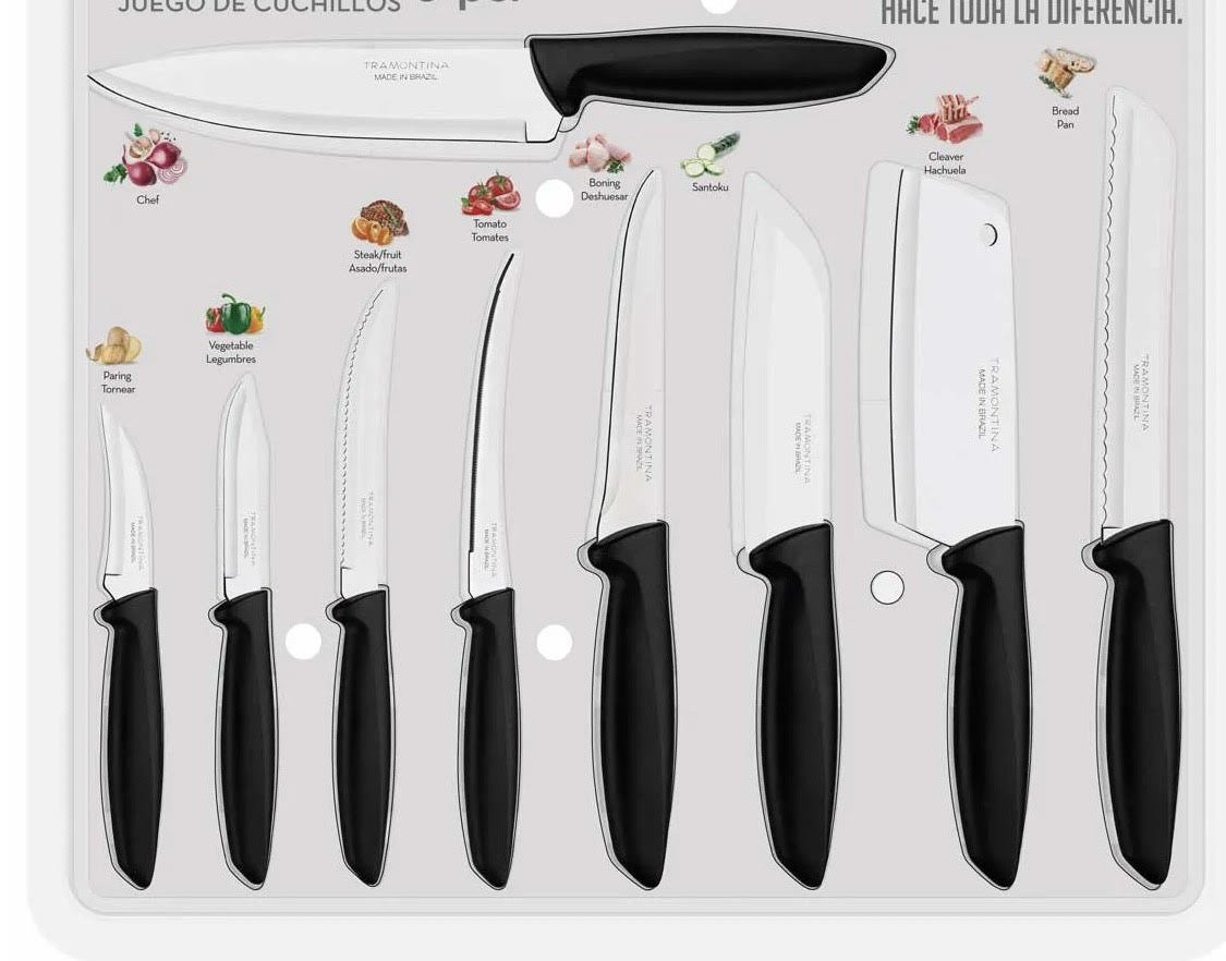 Fiskars Set noževa 10 delova