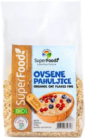 OVSENE PAHULJICE INSTANT bez glutena organske 200g