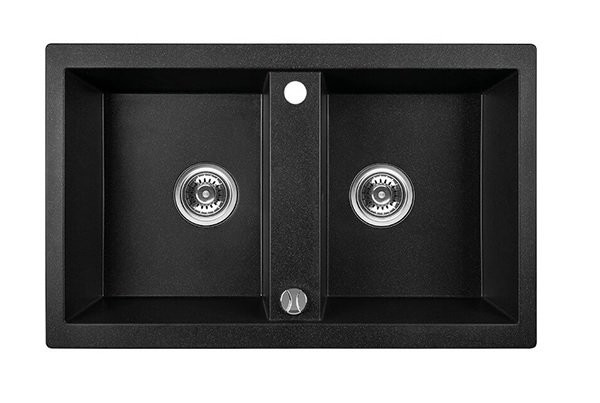 Blanco Metra 9 granitna sudopera, dvokorito, antracit