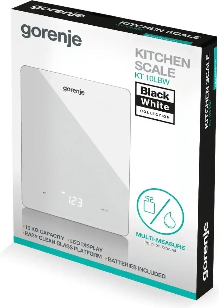 GORENJE Kuhinjska vaga KT10LBW bela