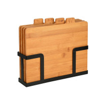 Garn. dasaka za rezanje Bamboo Essentials 4/1 u metal. stalku Estia
