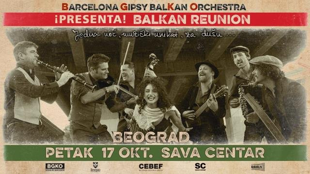 Barcelona Gipsy Balkan Orchestra presenta Balkan Reunion