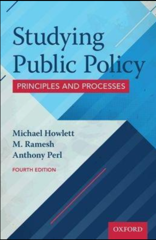 Studying Public Policy Principles and Processes