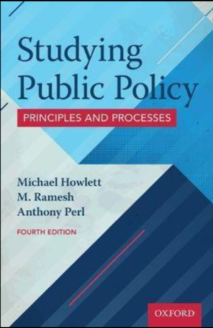 Studying Public Policy Principles and Processes