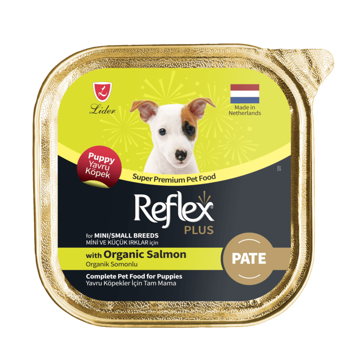 Reflex Plus pašteta organski losos za štence mini i malih rasa 85 g