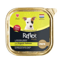 Reflex Plus pašteta organski losos za štence mini i malih rasa 85 g