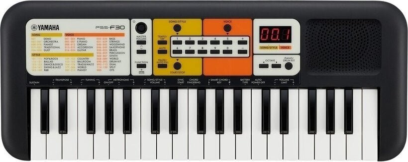 Yamaha PSS-F30 Dečje klavijature / dečiji sintisajzer Black