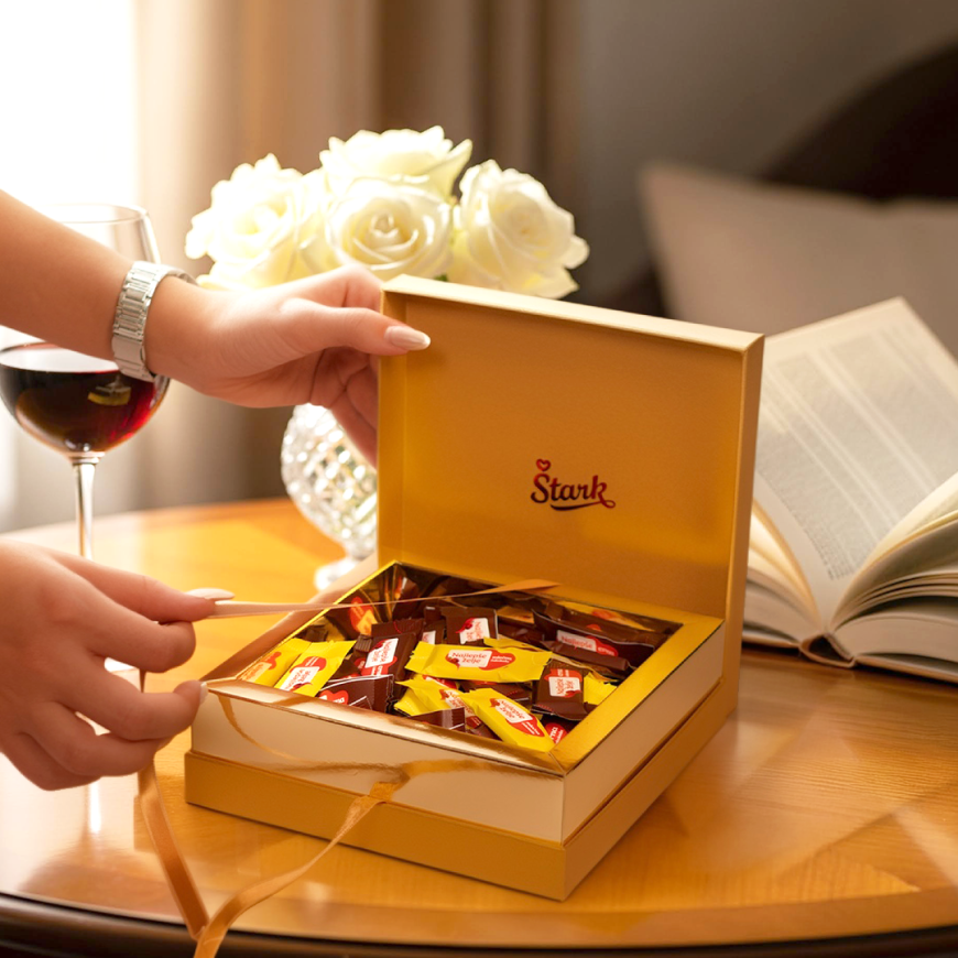 Zlatna LUX mini čokoladice 