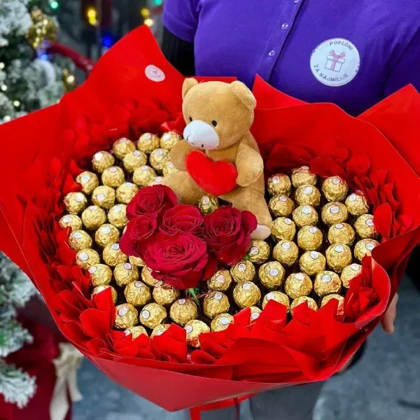 Buket ljubavni plamen