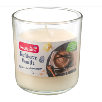 Mirisna sveća u čaši - vanila, 1 kom