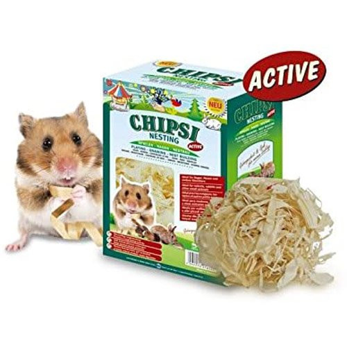 Chipsi Nesting Active jestiva igrčka za glodare 50 g Chipsi