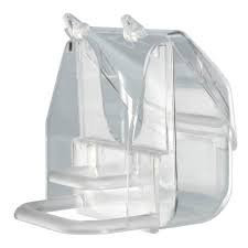 FERPLAST Hranilica za ptice plastična Pretty pravougaona 