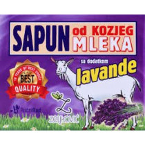 Sapun od kozjeg mleka sa dodatkom lavande 70 g Zeljkovic