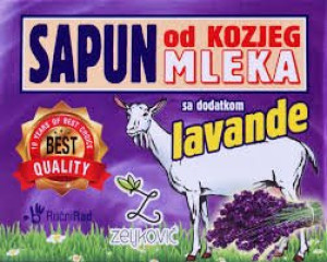Sapun od kozjeg mleka sa dodatkom lavande 70 g Zeljkovic
