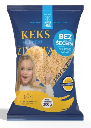 Mleveni keks života 300g Aleksandrija