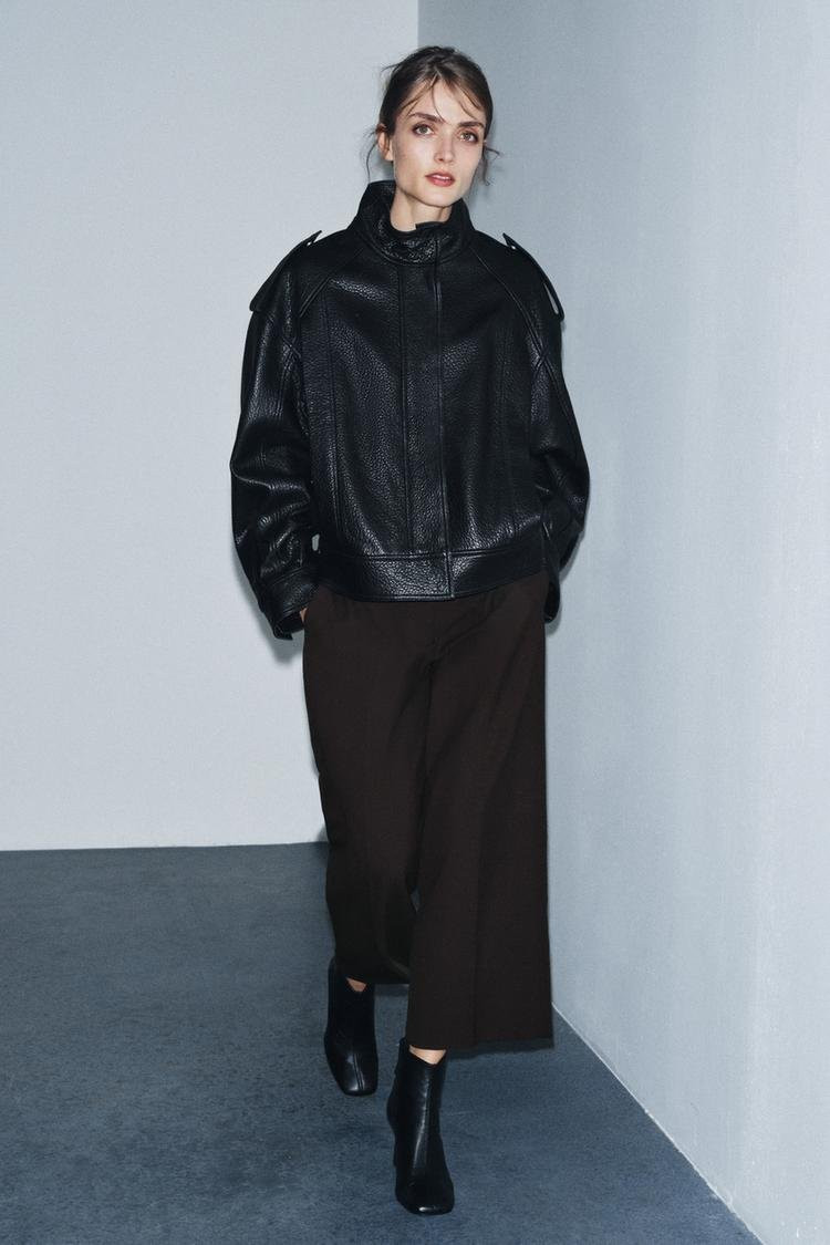 KOŽNA BOMBER JAKNA ZW COLLECTION LIMITED EDITION