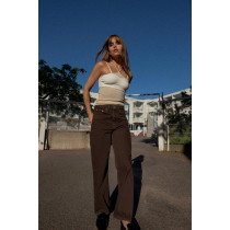 MOM FIT farmerke visokog struka