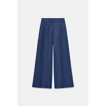 Pantalone širokih nogavica sa ušicima