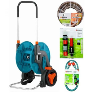 Kolica sa crevom  50m 1/2 + priključna garnitura - GA 08000-50S