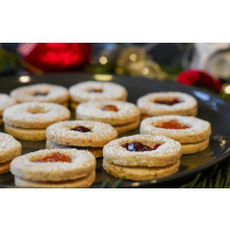 Prhko pecivo sa džemom-mini kolačići